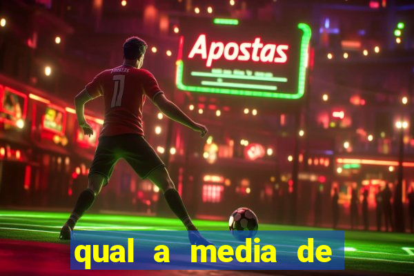 qual a media de escanteio por jogo